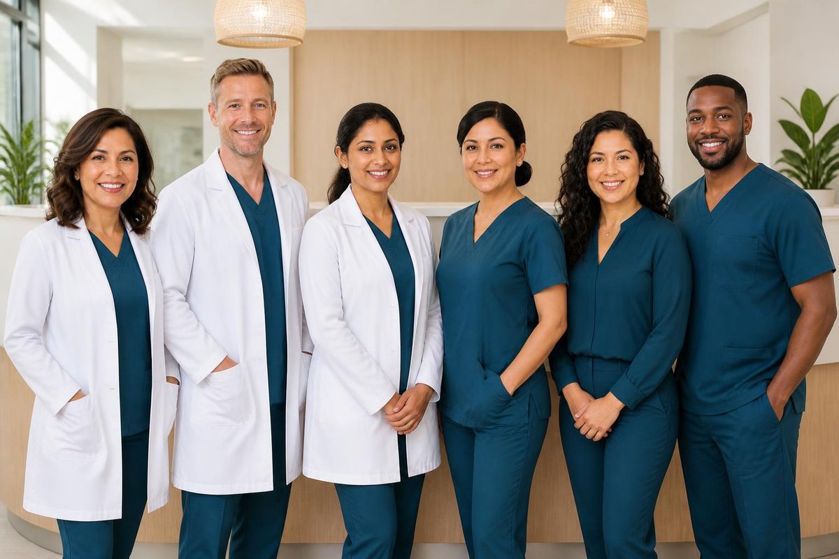 The Seagrape Dental Studio team together